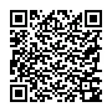 Código QR para número de teléfono +19797342385