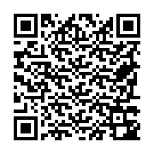 Código QR para número de telefone +19797342477