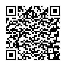 Código QR para número de teléfono +19797342580