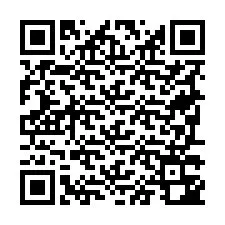 Codice QR per il numero di telefono +19797342672