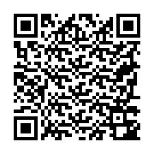 QR-koodi puhelinnumerolle +19797342675