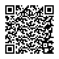 Código QR para número de teléfono +19797342772