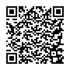 Código QR para número de teléfono +19797342780