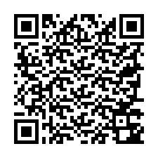 Codice QR per il numero di telefono +19797342798