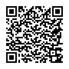 Código QR para número de teléfono +19797342836