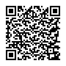 Código QR para número de teléfono +19797343390