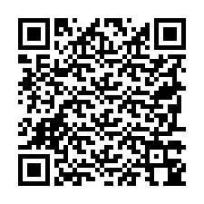 QR kód a telefonszámhoz +19797344474