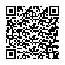 電話番号のQRコード +19797344934