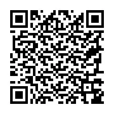 Código QR para número de teléfono +19797346001