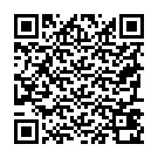 QR-код для номера телефона +19797420105