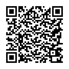 Kode QR untuk nomor Telepon +19797420135