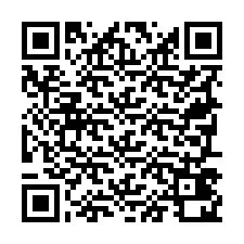 QR Code สำหรับหมายเลขโทรศัพท์ +19797420238