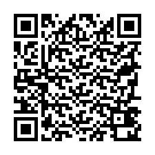 Codice QR per il numero di telefono +19797420250