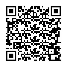 Kod QR dla numeru telefonu +19797420522