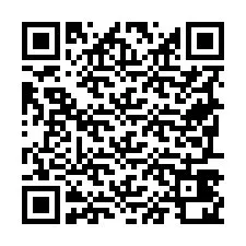 QR-Code für Telefonnummer +19797420836