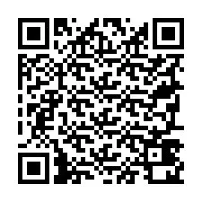 Código QR para número de telefone +19797420920