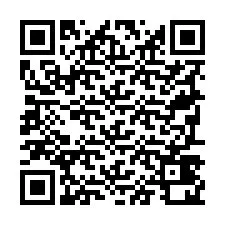 QR-koodi puhelinnumerolle +19797420960