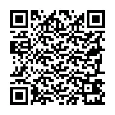 QR код за телефонен номер +19797421024