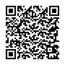 QR-code voor telefoonnummer +19797421034