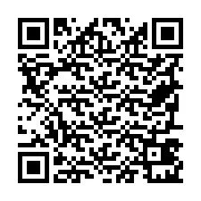 Kode QR untuk nomor Telepon +19797421047