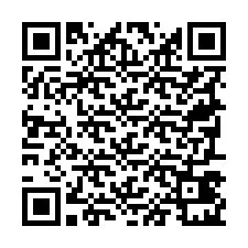 QR-koodi puhelinnumerolle +19797421058