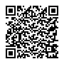 QR kód a telefonszámhoz +19797421090