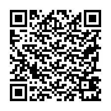 Código QR para número de telefone +19797421165