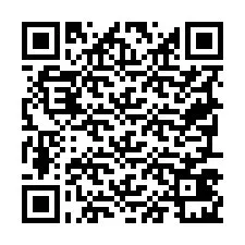 QR Code pour le numéro de téléphone +19797421189