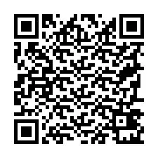 電話番号のQRコード +19797421251