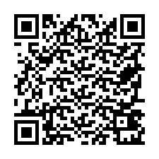 QR kód a telefonszámhoz +19797421317