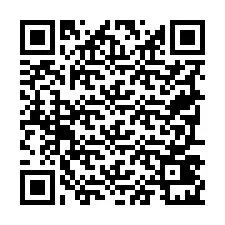 QR-код для номера телефона +19797421379