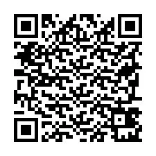 QR-код для номера телефона +19797421422