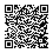 Kode QR untuk nomor Telepon +19797421733