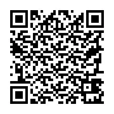 QR код за телефонен номер +19797421801