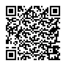 QR kód a telefonszámhoz +19797421816