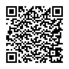 Kode QR untuk nomor Telepon +19797421898