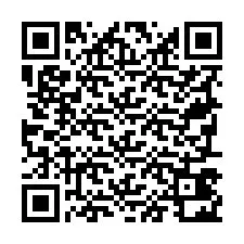 Código QR para número de teléfono +19797422090