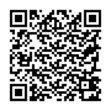 QR-code voor telefoonnummer +19797422201