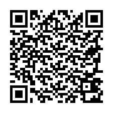 QR kód a telefonszámhoz +19797422306