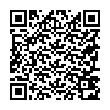 QR-koodi puhelinnumerolle +19797422332