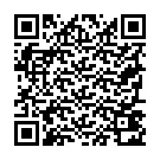 Código QR para número de telefone +19797422345