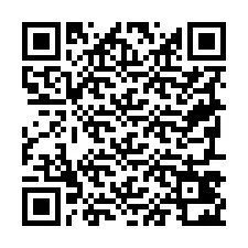 Código QR para número de teléfono +19797422401