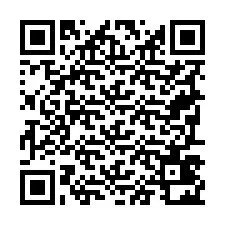 QR-Code für Telefonnummer +19797422565