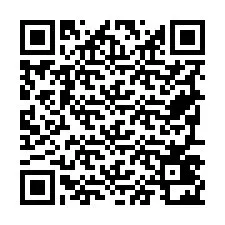 Código QR para número de telefone +19797422717