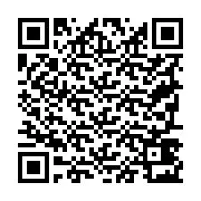 QR kód a telefonszámhoz +19797423931