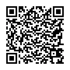 QR-Code für Telefonnummer +19797424415