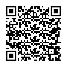 QR kód a telefonszámhoz +19797429433