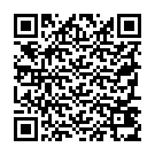 QR Code pour le numéro de téléphone +19797435310