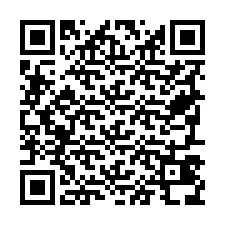 Código QR para número de telefone +19797438003