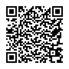 Código QR para número de telefone +19797438007